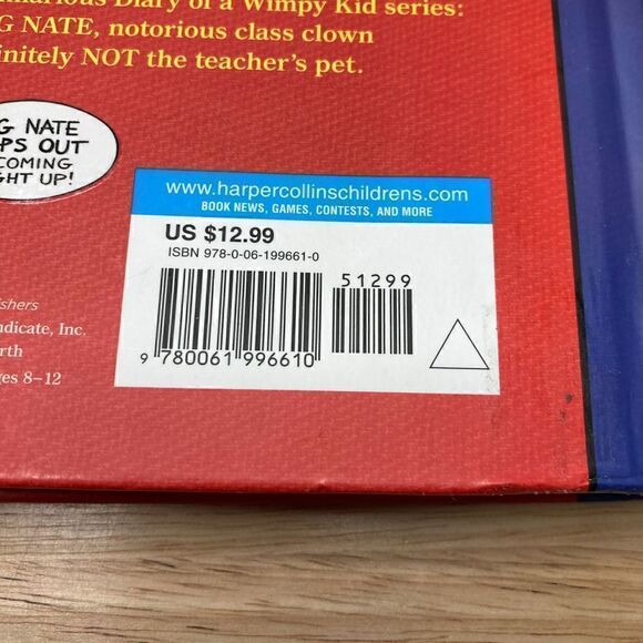 “Big Nate Goes for Broke” 2 Book Lot, Youth Series Chapter Books, Home Library - Picture 3 of 4